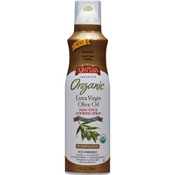 Pompeian Cooking Spray Organic Extra Virgin Olive Oil 5 Ounce