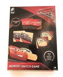 Cars 3 Memory Match Game