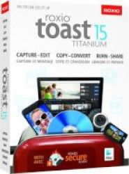 Toast Titanium 15 Ml Complete Multimedia Suite With Dvd Burner For Mac Mini-box