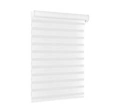 100 X 150 Cm Quality Roller Zebra Blinds Dual Layer Day Night Blinds For Windows-white