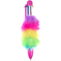 Fluffy Rainbow Multi Pen