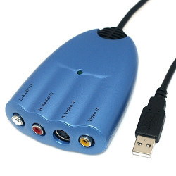 Easycap Dc 90 Usb 2.0 Video Grabber With Audio Dc 60+ + Usb 2.0 Video Adapter With Audio