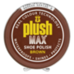 Plush Max Brown Shoe Polish 50ML