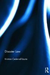 Disaster Law Hardcover