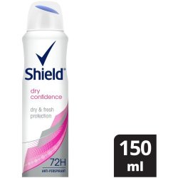 Shield Women Antiperspirant Deodorant Body Spray Fresh Confidence 150ML