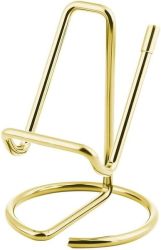 Gold Desktop Metal Stand Or Holder Cell Phone Ipad MINI Kindle