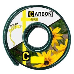 Carbon 30M X 20MM Green Garden Hose Pipe Roll