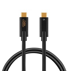 Cablecreation USB Type C Cable GEN2 10GBPS 5 Feet USB 3.1 Fast Charge Cord With 5A 100W Power Compatible With Oculus Quest link 15-INCH Macbook Pro
