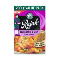 Rajah Flavourful & Mild Curry Powder 200G