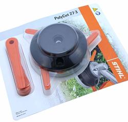 Stihl Polycut 27-3 4002 710 2176 Cutting Mowing Brushcutter Head Polycut Includes 6 Pieces Of Nylon Trimmer Blade