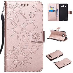 Case For Huawei Y3 2017 CRO-L03 CRO-L23 Flip Leather + Tpu Silicone Fixing Case Cover 6