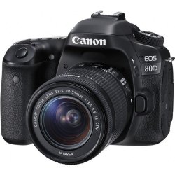 Canon Cameras Canon Eos 80D Dslr Camera 18-55MM F 3.5-5.6 Is Stm Lens Kit Included
