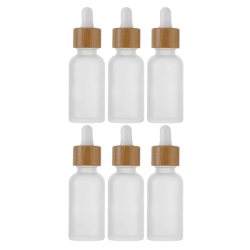 Empty Glass Dropper Bottles 15ML Pack Of 6 For Diy Beauty Products