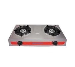 Safy Double-burner Gas Stove Stainless-steel Top RH-GS214