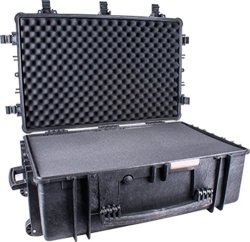 Tork Craft Hard Case 865X565X340MM Od With Foam Black Water & Dust Proof 764830 PLC1640