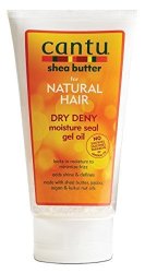 Cantu Natural Hair Dry Deny Moisture Seal Gel Oil 5 Ounce Tube 145ML 2 Pack