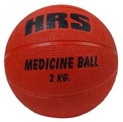 Hrs Rubber Anti Slip Plyometric & Core Exercise Workouts Medicine Ball Wt 2 Kg 4.4 Lb HRS-MB2A