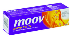 Moov Rapid Relief Ointment 25g Rub
