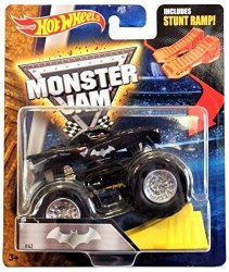 Hot Wheels Monster Jam Batman With Stunt Ramp 42 1:64 Scale