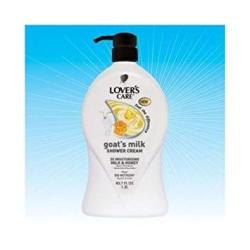 Lover's Care Goat's Milk Shower Cream 3X Moisturising Plus Bio Nutrient Almond Oil And Cocoa Butter By Lover's Care