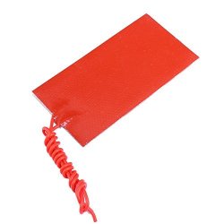 Icstation 12V 15W Flexible Silicone Rubber Heater Mat Constant Temperature 50X100MM
