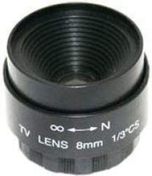 Securnix Lens 8MM Fixed Iris Retail Box No Warranty
