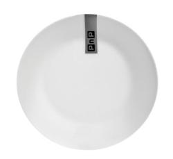 PnP 19cm White Rim Side Plate