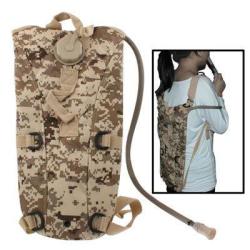 2.5L Tactical Duffle Nylon Waterbag Backpack With Tube Waterbag