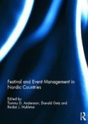 Festival And Event Management In Nordic Countries Hardcover