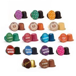 Sampler Pack - 100 Nespresso Compatible Coffee Capsules