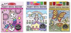 Paint With Water Bundle - Pink Princess And Garden By Melissa And Doug