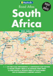 Cape Town Street Guide Includes Western Cape Towns 17th Edition +bonus Road Atlas Of S.a.