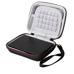 Ltgem For Seagate Expansion Wd My Passport Wd My Passport Ultra Wd Elements Portable External Hard Drive Eva Hard Case Shockproof Carrying Bag