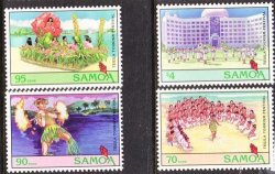 Samoa 1994 Tourism Festival Complete Unmounted Mint Set