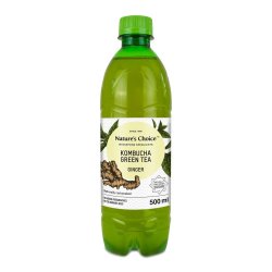 Natures Choice Beverage Green Tea 500ML Kombucha