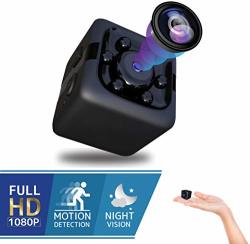 Spy Hidden MINI Cube Camera - Best Digital Small HD Action Cameras Nanny Cam Cop Cam With Night Vision And Motion Detection Indoor Outdoor