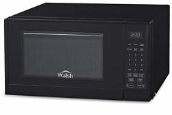 Walsh WSCMSR09BK-09 Black .9 Cu Ft Countertop Microwave Oven