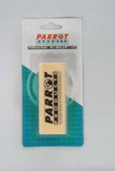 Parrot Products Chalkboard Wooden Duster 95 35MM Carded Grey