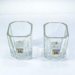 Scotch Glasses Made From Johnnie Walker Platinum Label 18 Year Bottle