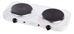 Pineware - 2000W Double Solid Hotplate - White