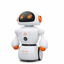 Ienkidu Keland Kids Rc Robot Remote Programmable Intelligent Robot Music Dance Toy Orange