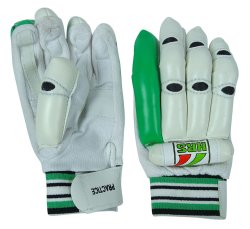 Hrsyouthpu Leather Protection Light Weight Cricketbattinggloves- 1 Pair HRS-BG3A