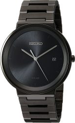 Seiko Men's Dress Japanese-quartz Watch With Stainless-steel Strap SNE481