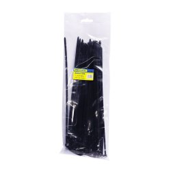 Dejuca - Cable Ties - Black - 300MM X 4.7MM - 50 PKT - 4 Pack