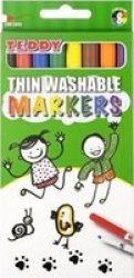 Thin Washable Markers 8 Pack