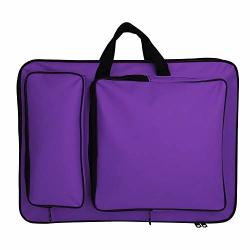 A3 Artist Portfolio Carry Shoulder Bag Case Waterproof Drawing Board Backpack Tote Bag Large Art Storage Bags for Artworkds Folding Easel Palette Sketch Paper Brushes Pencils 