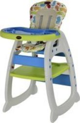 Chelino Angel 2IN1 Plastic High Chair Green blue