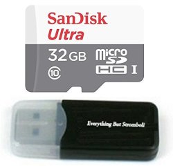 Sandisk Micro Sdxc Ultra Microsd Tf Flash Memory Card 32GB 32G Class 10 For Veho VCC-003-MUVI-PRO VCC-005-MUVI-HD10 MINI Micro Digital Camcorder With Everything But