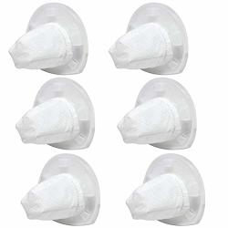 6 Pack Replacement Filter For Black & Decker Power Tools VF110 Dustbuster Cordless Vacuum CHV1410L CHV9610 CHV1210 CHV1510 CHV1410L32 HHVI315JO32 HHVI315JO42 HHVI320JR02 HHVI325JR22 90558113-01
