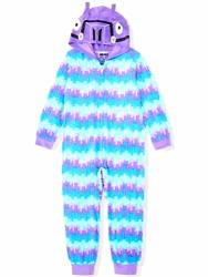 Epic Games Fortnite Pajamas Loot Llama Costume Sleeper For Boys XL 14-16 Purple